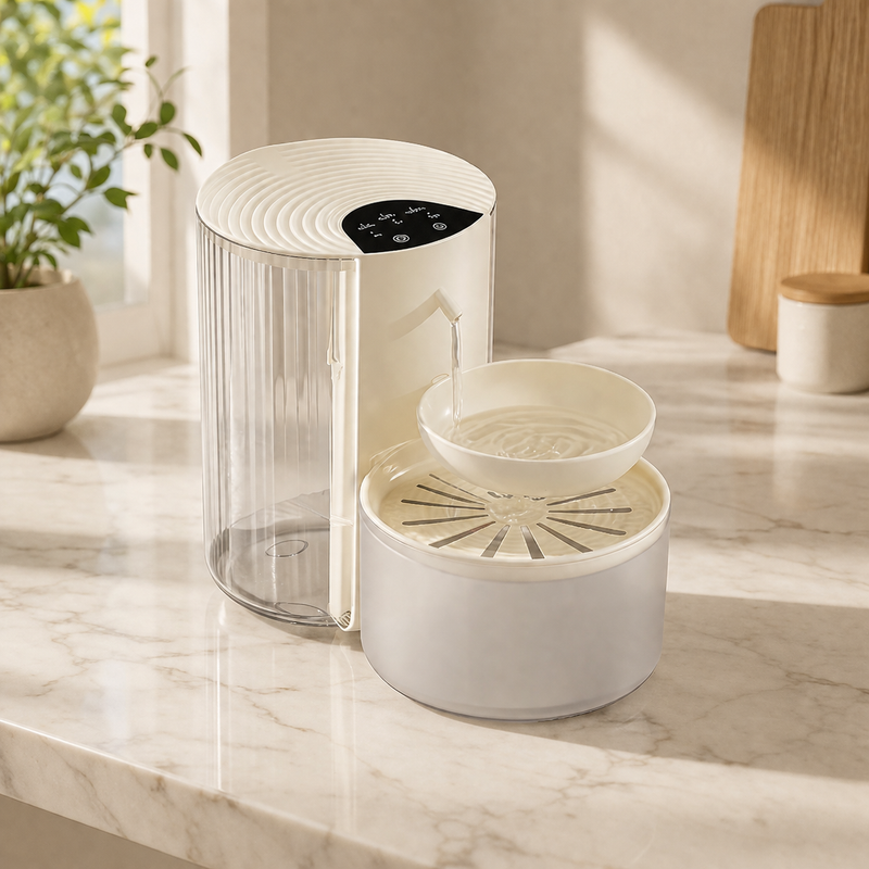 Automatic Filtered Pet Water Fountain for Cats & Dogs