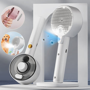 Premium Pet Steam Brush